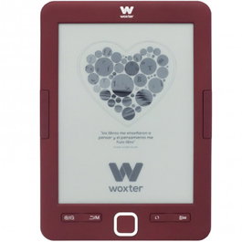 Woxter Scriba 195 Libro Electrónico 6 pulg. Rojo